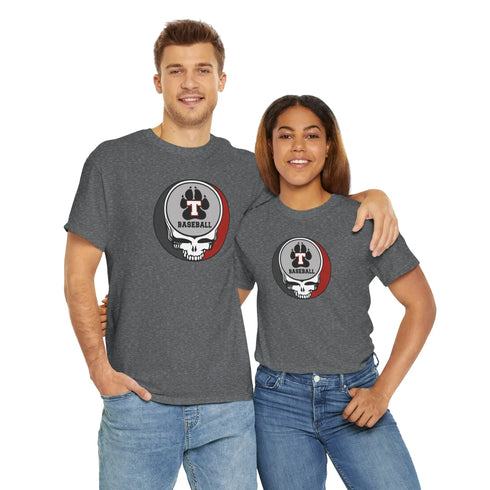 Thomas College Baseball Grateful Dead T-Shirt StealieShop
