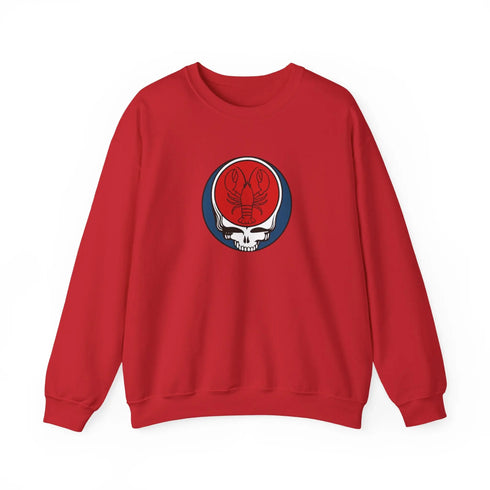 Grateful Dead - Steal Your Lobster Stealie Crewneck Sweatshirt - StealieShop