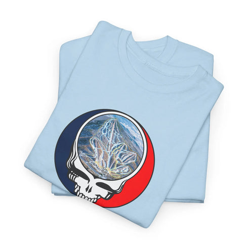 Pico Mountain Trail Map Stealie Grateful Dead T-Shirt