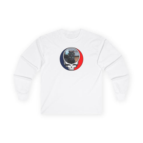 Custom Cat Stealie Grateful Dead Long Sleeve Tee (60)