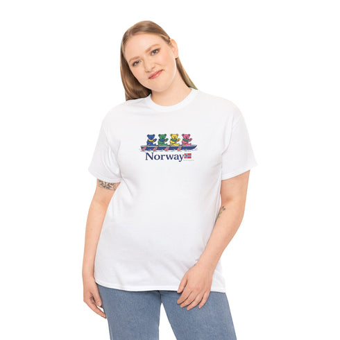 Norway World Dancing Bears Unisex Grateful Dead T-Shirt
