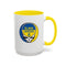 Grateful Dead - Slava Ukraini Grateful Dead Stealie Coffee Mug - StealieShop