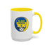 Grateful Dead - Slava Ukraini Grateful Dead Stealie Coffee Mug - StealieShop