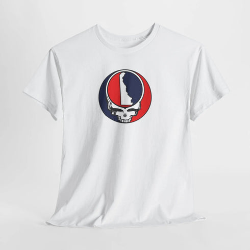 Delaware Map Stealie Grateful Dead T-Shirt