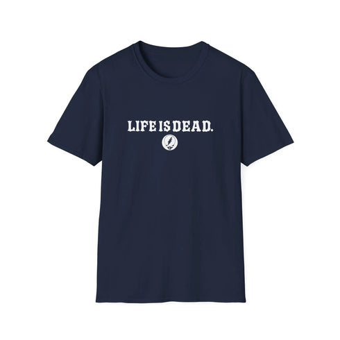 Grateful Dead - Shreddin' Jerry - Life is dead. Two-Sided Print Grateful Dead TShirt - StealieShop