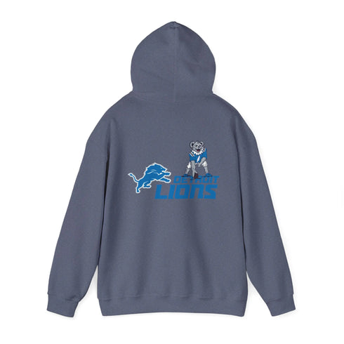 Detroit Lions Dancing Bear Unisex Hoodie - NFL - StealieShop
