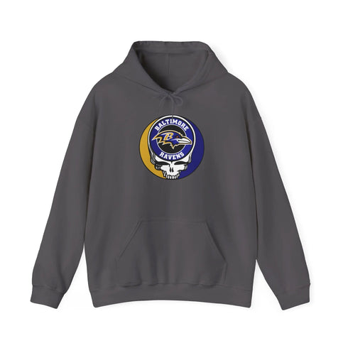 Baltimore Ravens Logo Stealie Grateful Dead Hoodie