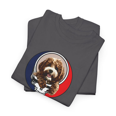 Custom Dog Stealie Grateful Dead T-Shirt (35)