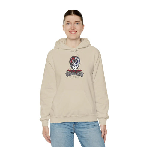 Grateful Dead 60th Anniversary Steal Your Face Hoodie StealieShop