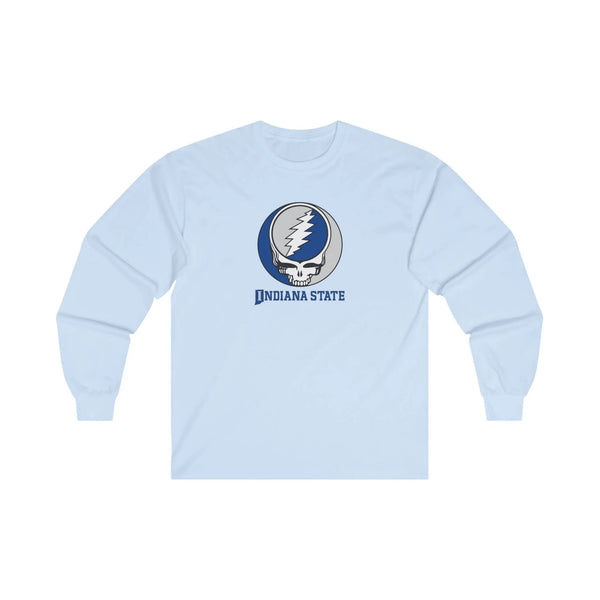 Indiana State University Grateful Dead Long Sleeve Tee StealieShop