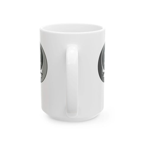 Grateful Dead - Las Vegas Raiders Stealie Ceramic Coffee Mug - NFL - StealieShop