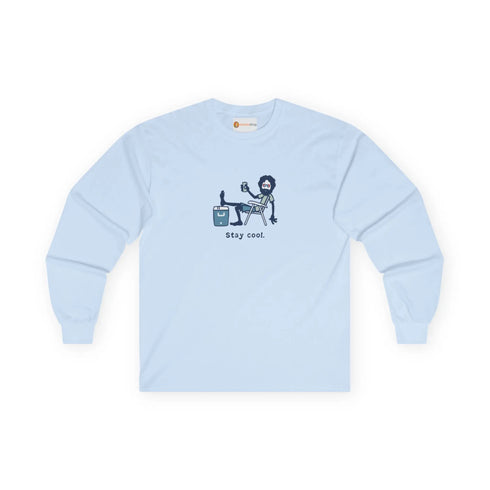 Life is dead. Stay Cool, Jerry - Grateful Dead Long Sleeve Tee StealieShop