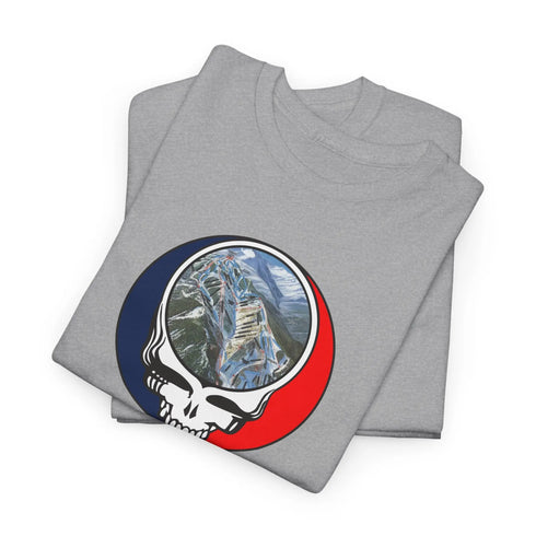 Aspen Trail Map Stealie Grateful Dead T-Shirt