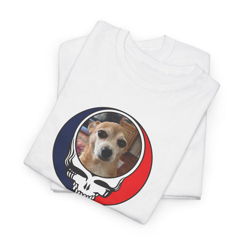 Custom Dog Stealie Unisex Grateful Dead T-Shirt (76)