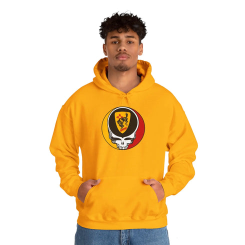 New Mexico Military Institute Grateful Dead Steal Your Face Unisex Hoodie StealieShop