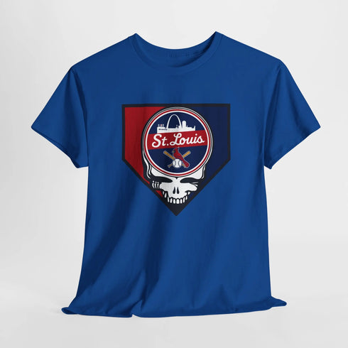 Grateful Dead - Home Run Collection: St. Louis Edition Grateful Dead Steal Your Face T-Shirt - StealieShop