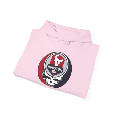 Grateful Dead - Houston Texans Stealie Grateful Dead Hooded Sweatshirt - NFL - StealieShop