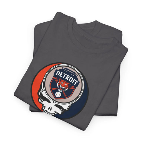 Grateful Dead - Detroit Tigers Grateful Dead Steal Your Face T-Shirt - MLB - StealieShop
