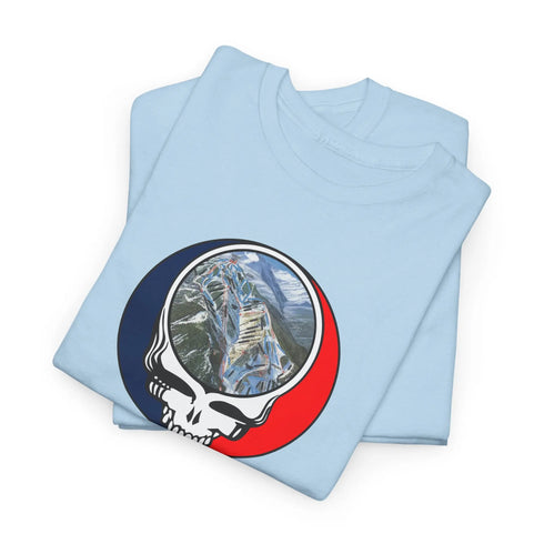 Aspen Trail Map Stealie Grateful Dead T-Shirt