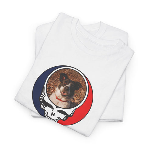 Custom Dog Stealie Unisex Grateful Dead T-Shirt (93)