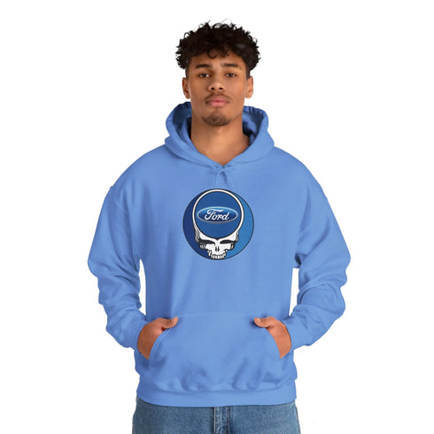 Ford Steal Your Face Grateful Dead Unisex Hoodie StealieShop