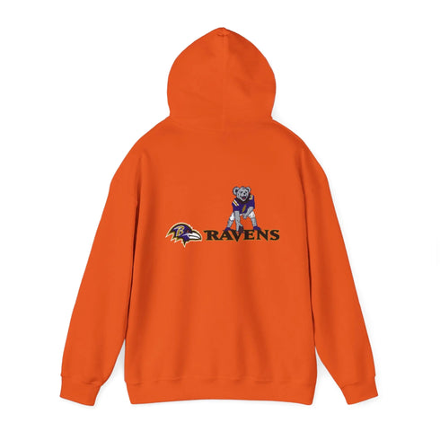 Baltimore Ravens Dancing Bear Unisex Hoodie - NFL StealieShop