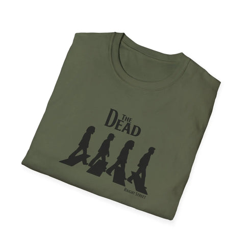 Grateful Dead - "Jerry Road" Haight Street Crosswalk Silhouettes T-Shirt - StealieShop