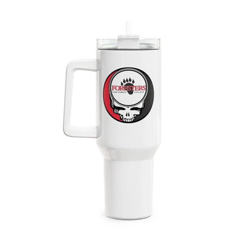 Grateful Dead - Lake Forest College Stealie "Fat Man" Tumbler, Double Insulated 40oz Travel Mug - StealieShop