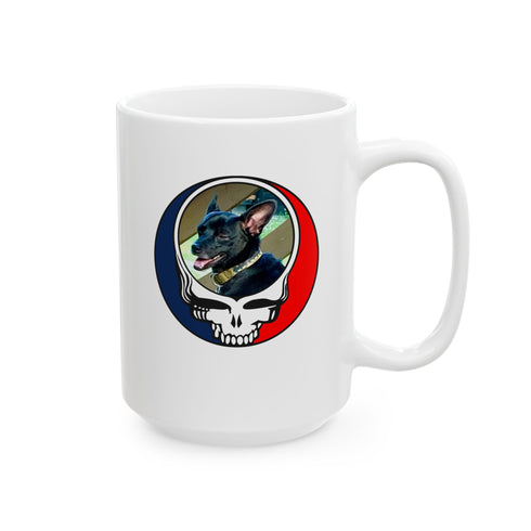 Custom Dog 15oz Ceramic Mug (82)