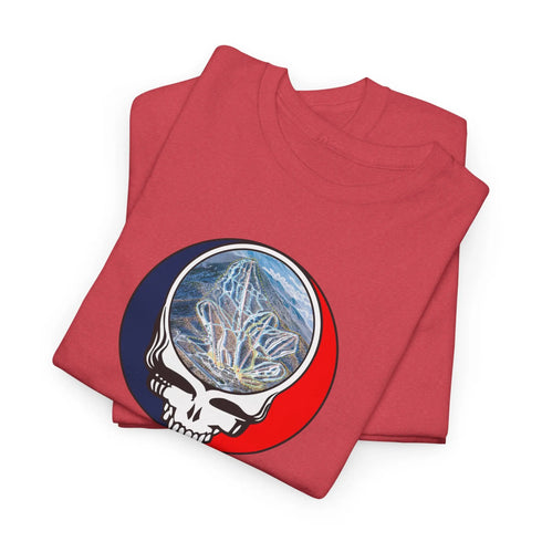 Pico Mountain Trail Map Stealie Grateful Dead T-Shirt