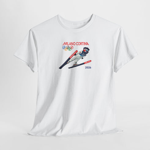 Ski Jumpin' Jerry 2026 Olympics Grateful Dead T-Shirt