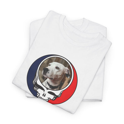 Custom Dog Stealie Unisex Grateful Dead T-Shirt (114)