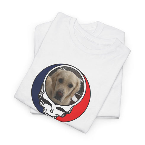 Custom Dog Stealie Unisex Grateful Dead T-Shirt (100)