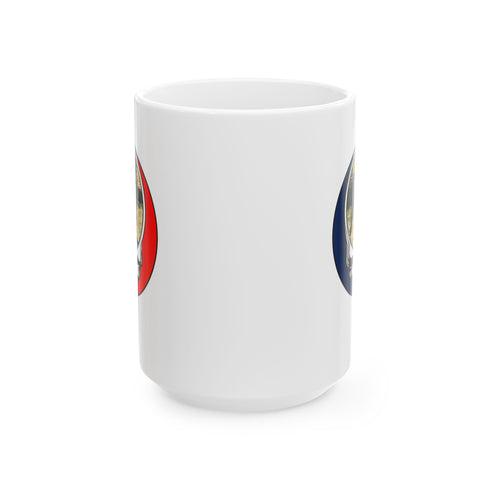 Custom Dog 15oz Ceramic Mug (121)