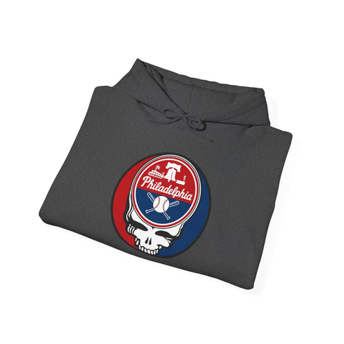 Grateful Dead - Philadephia Baseball Grateful Dead Unisex Heavy Blend Hoodie - MLB - StealieShop