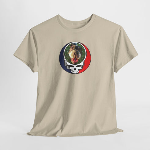 Custom Dog Stealie Unisex Grateful Dead T-Shirt (96)