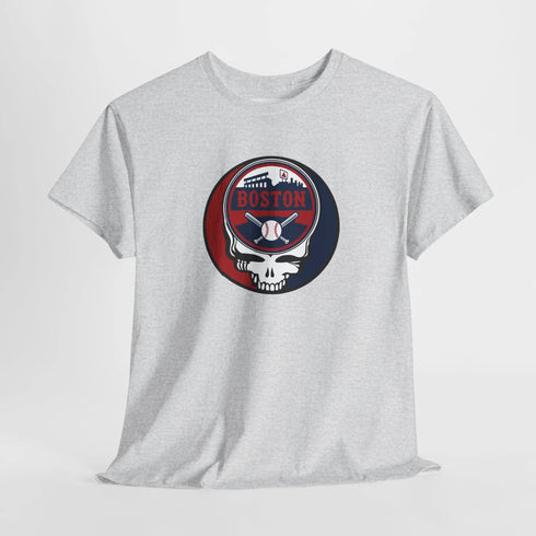 Grateful Dead - Boston Red Sox Grateful Dead Steal Your Face T-Shirt - StealieShop