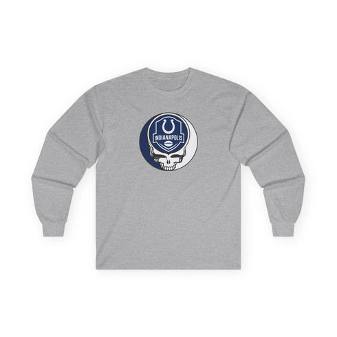 Grateful Dead - Indianapolis Colts Grateful Dead Long Sleeve Tee - NFL - StealieShop