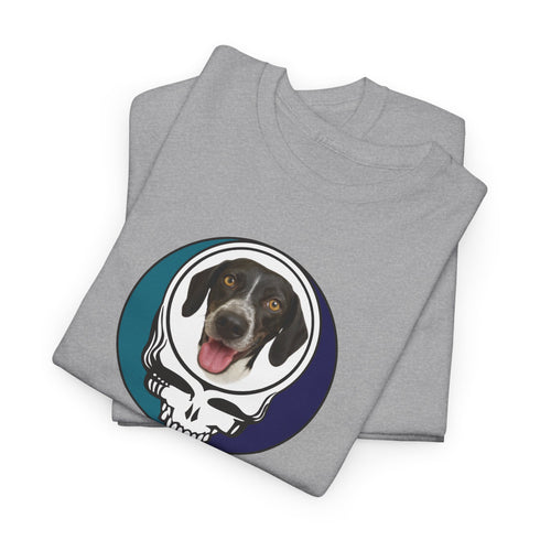 Custom Dog Stealie Unisex Grateful Dead T-Shirt (53)