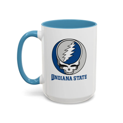 Indiana State University Grateful Dead Stealie Coffee Mug (11oz or 15oz) - StealieShop