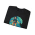 Grateful Dead - Surfing Jerry Life is dead. Crewneck Sweatshirt - StealieShop