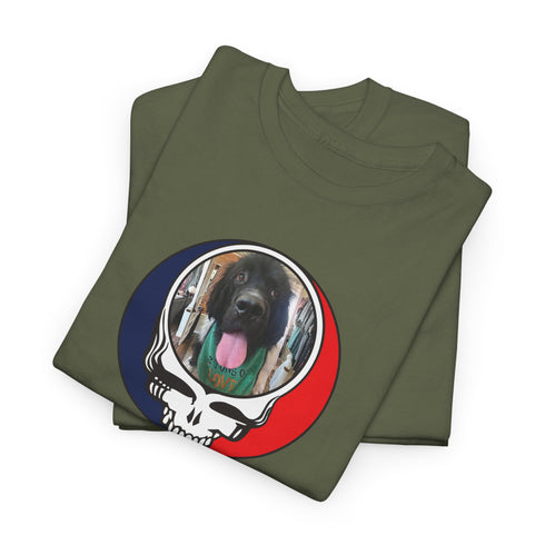 Custom Dog Stealie Unisex Grateful Dead T-Shirt (84)