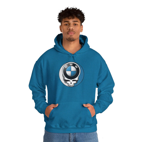 BMW Steal Your Face Grateful Dead Unisex Hoodie - StealieShop
