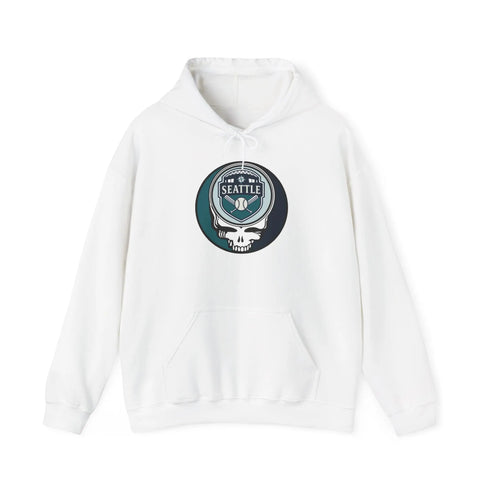 Grateful Dead - Seattle Mariners Grateful Dead Unisex Heavy Blend Hoodie - StealieShop