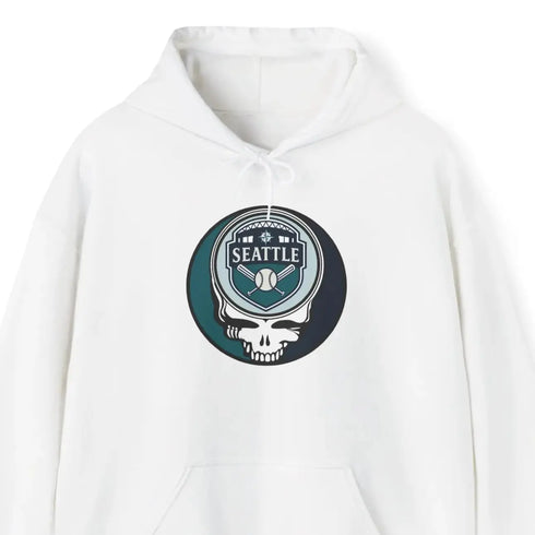 Grateful Dead - Seattle Mariners Grateful Dead Unisex Heavy Blend Hoodie - StealieShop