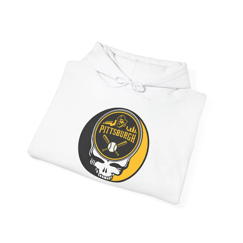Grateful Dead - Pittsburgh Pirates Grateful Dead Unisex Heavy Blend Hoodie - MLB - StealieShop