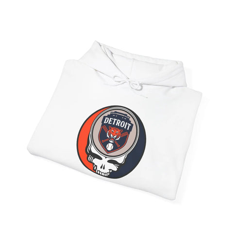 Grateful Dead - Detroit Tigers Grateful Dead Unisex Heavy Blend Hoodie - Hooded Sweatshirt - StealieShop