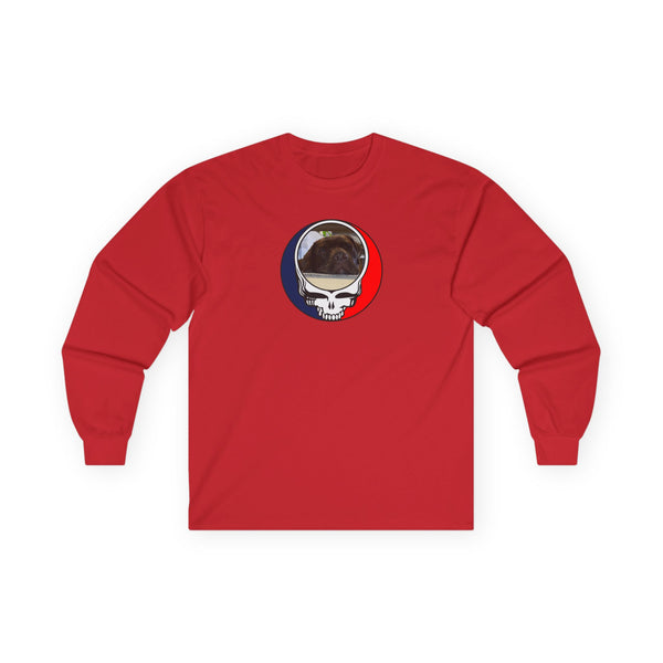 Custom Dog Stealie Grateful Dead Long Sleeve Tee (146)