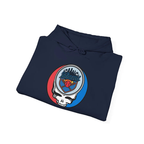 Grateful Dead - Miami Marlins Grateful Dead Unisex Heavy Blend Hoodie - StealieShop
