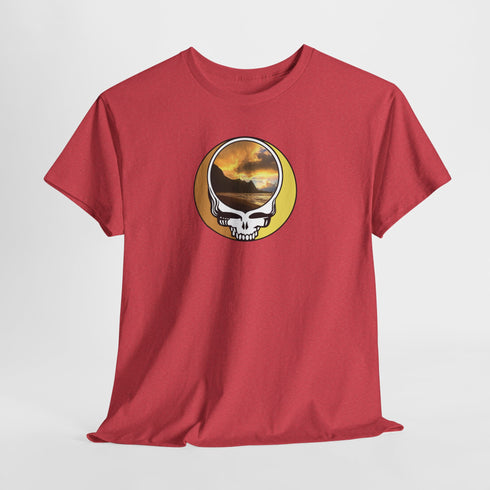 Custom Stealie Unisex Grateful Dead T-Shirt (65-2)